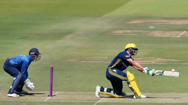 Rilee Rossouw of Hampshire