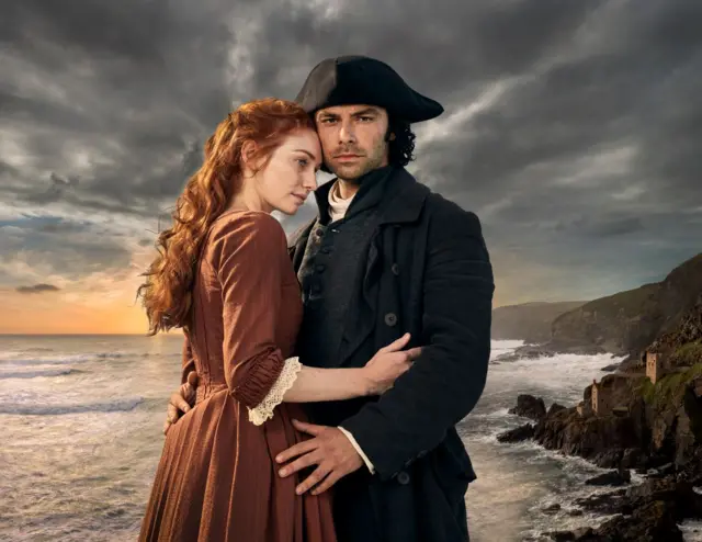 Demelza and Ross Poldark