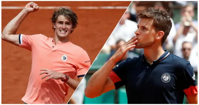 Zverev and Thiem