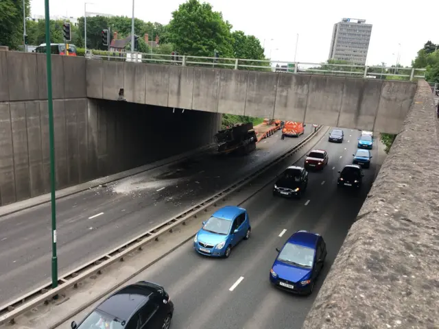 lorry crash