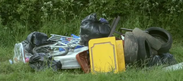 Fly tipping in Harrogate