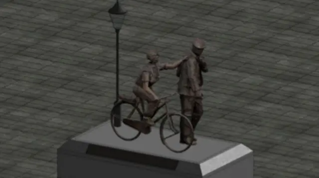 Artists impression of scultpture