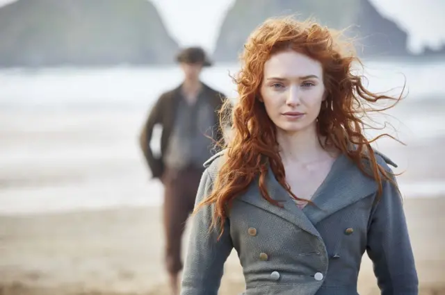 Eleanor Tomlinson as Demelza in Poldark