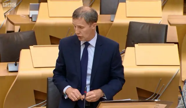 Justice Secretary Michael Matheson