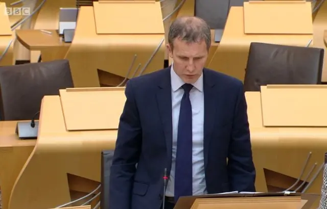 Justice Secretary Michael Matheson