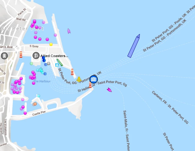 Ship map