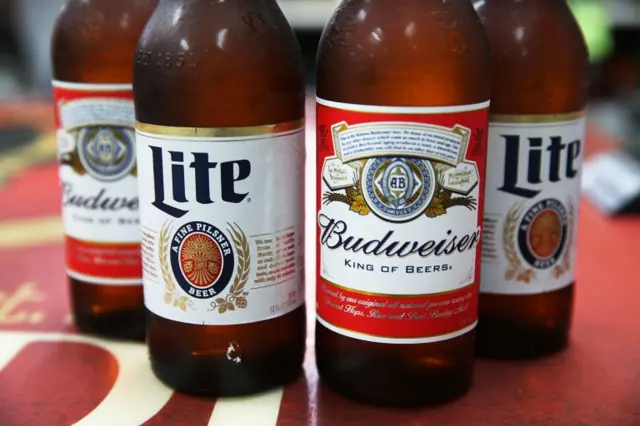Two bottles of beer