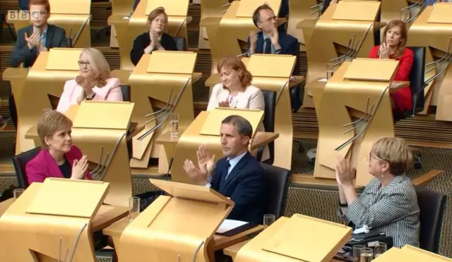 MSPs applaud the passing of the Bill
