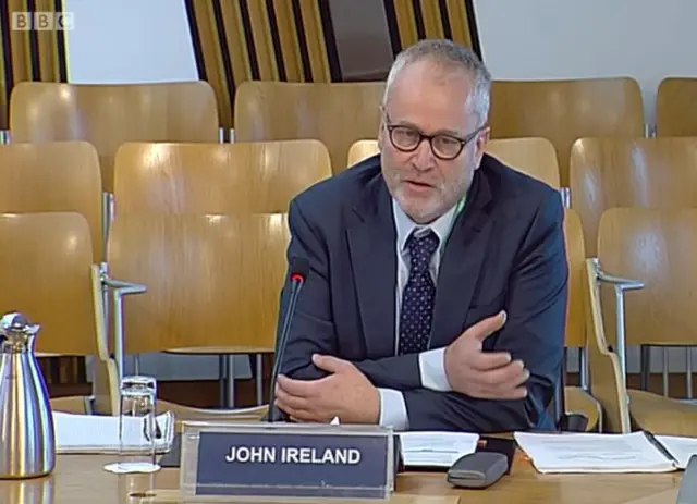 SFC chief executive John Ireland