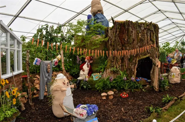 Peter Rabbit display