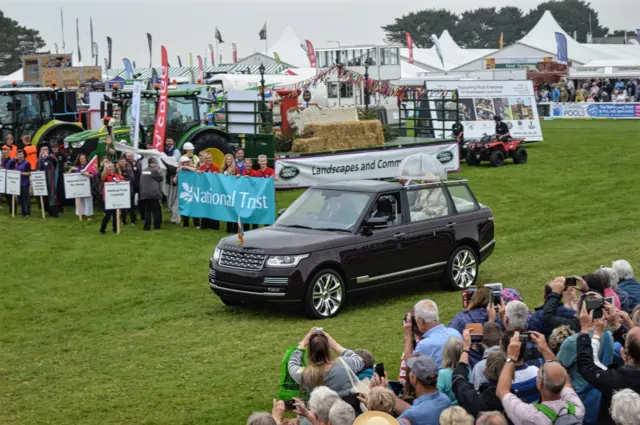 Duke and Duchess of Cornwall at RCS 2018