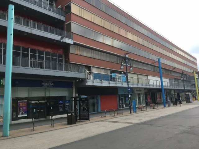 Haymarket shopping centre as it looks today