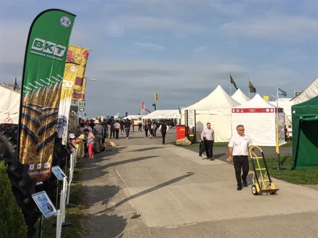 Royal Cornwall Show sunny start