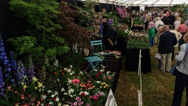 Flower Show marquee