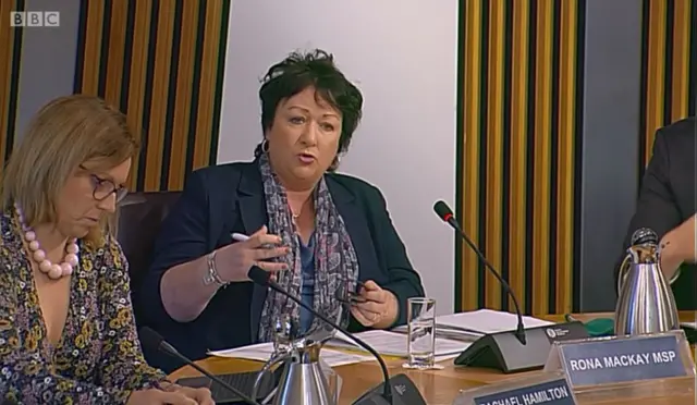 SNP MSP Rona Mackay