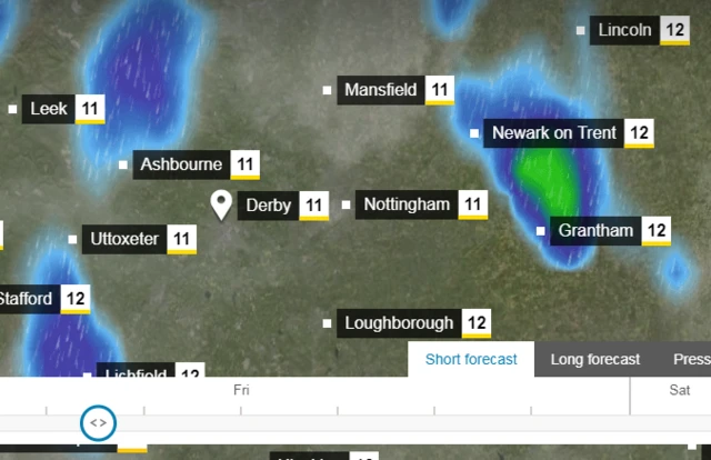 Weather map