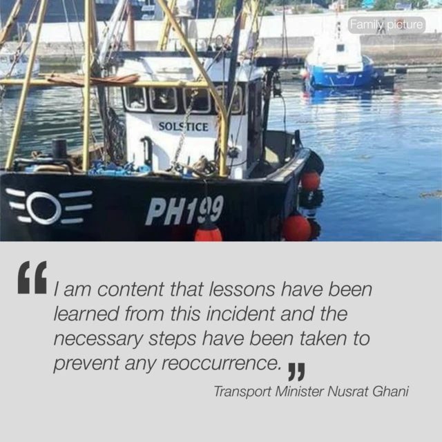 Quote from transport minister