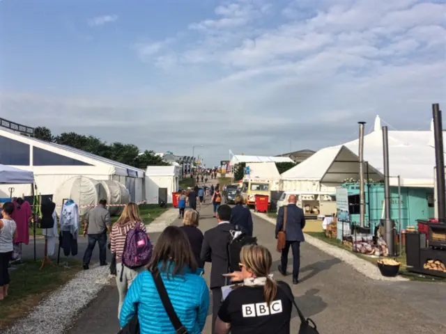 Royal Cornwall Show sunny start