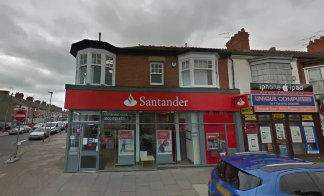 santander leicester