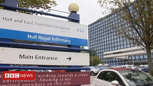 Hull Royal Infirmary entrance