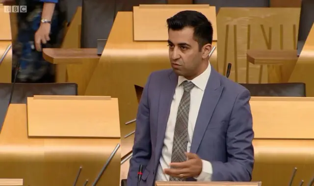 Transport Minister Humza Yousaf