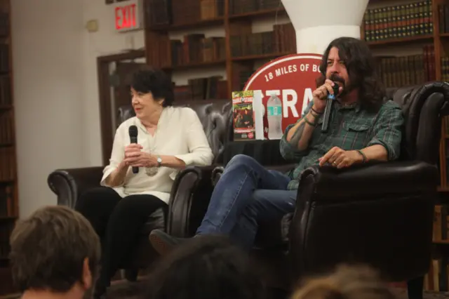 Virginia and Dave Grohl