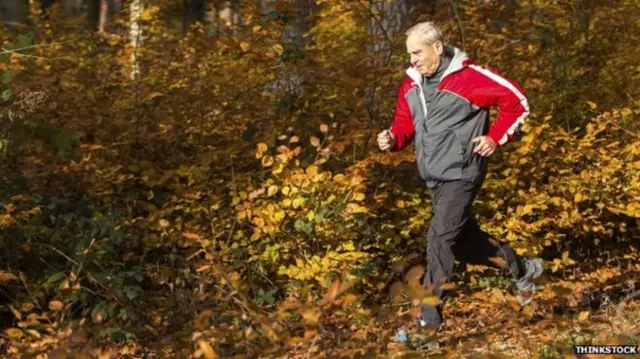 Man running