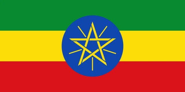 Ethiopia's national flag