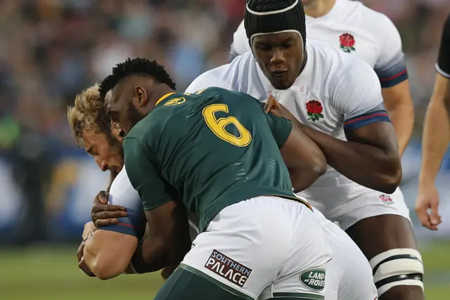 Siya Kolisi Chris Robshaw