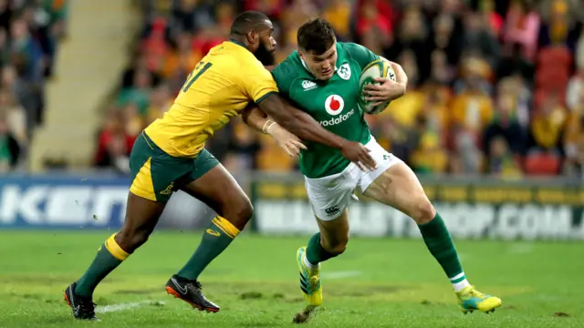 Jacob Stockdale Marika Koroibete