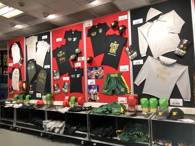 Memorabilia stand