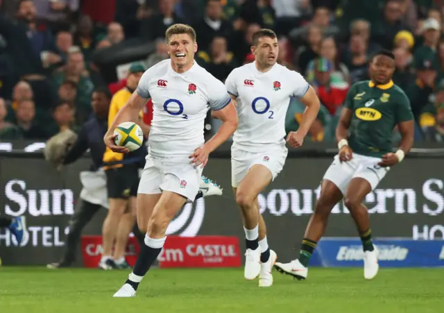 Owen Farrell Try