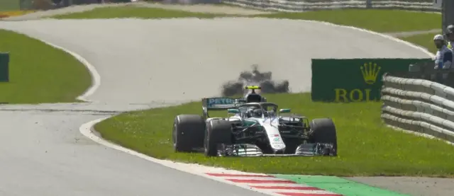 Bottas out