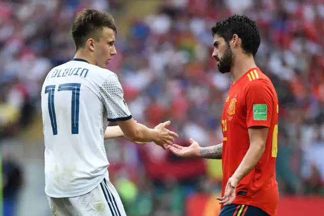 Aleksandr Golovin Isco