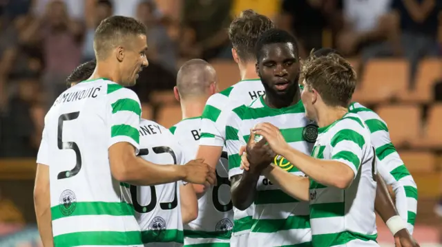 Celtic celebrate in Yerevan