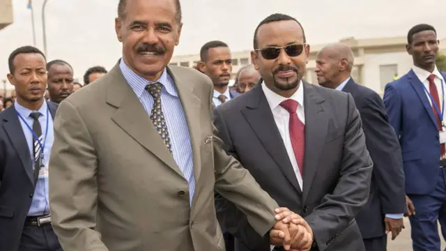 Isaias Afewerki and Abiy Ahmed