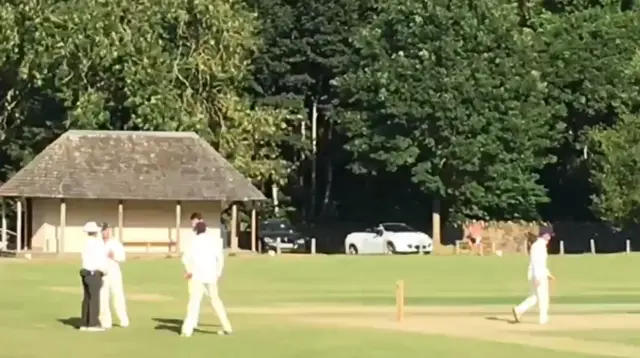 Cricket at Eastnor