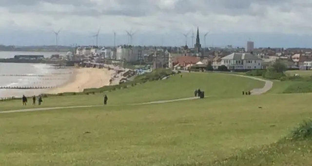 Bridlington seafront