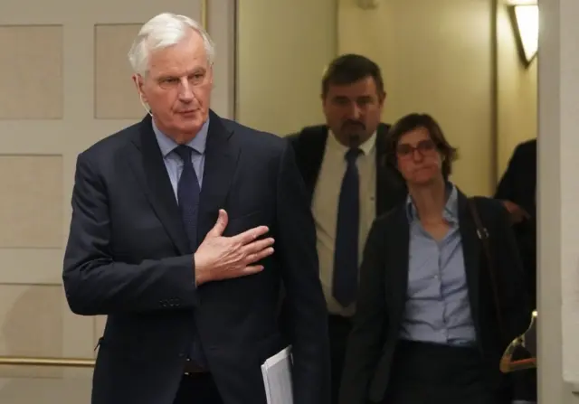 Michel Barnier in New York