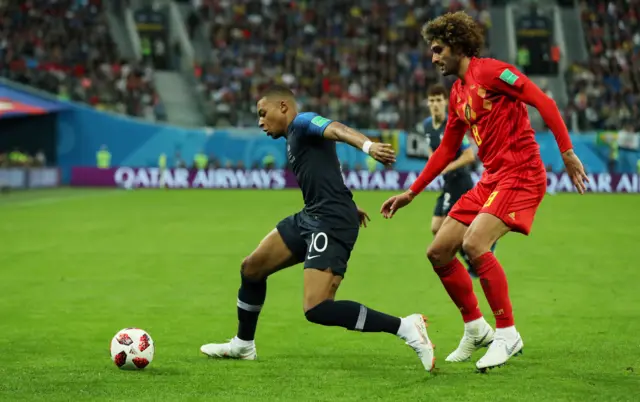 France 1-0 Belgium