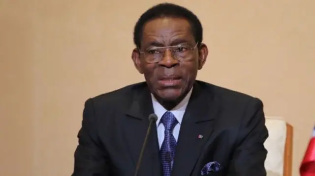 President of Equatorial Guinea, Teodoro Obiang Nguema