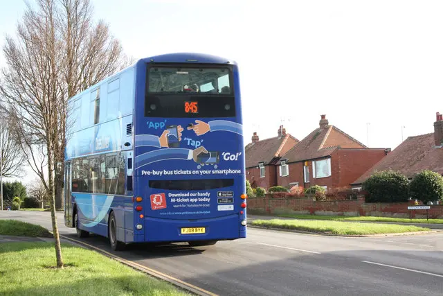 The 845 coastliner to Bridlington.