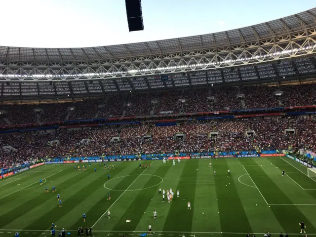 View inside the Luzhniki