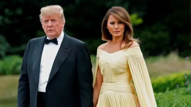 Donald and Melania Trump