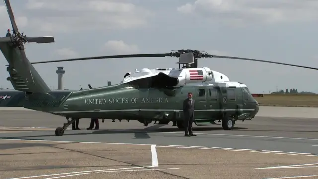 Presidential helicopter