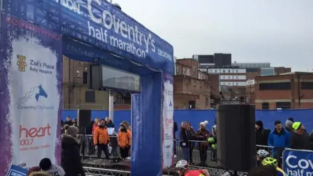 Previous Coventry half-marathon