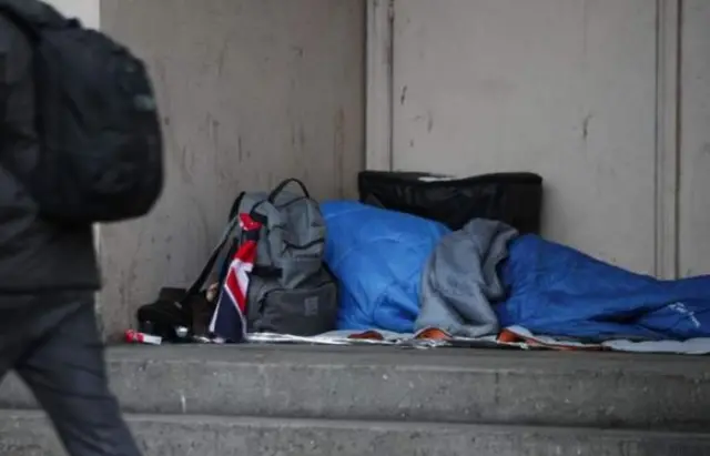 Homeless sleeper