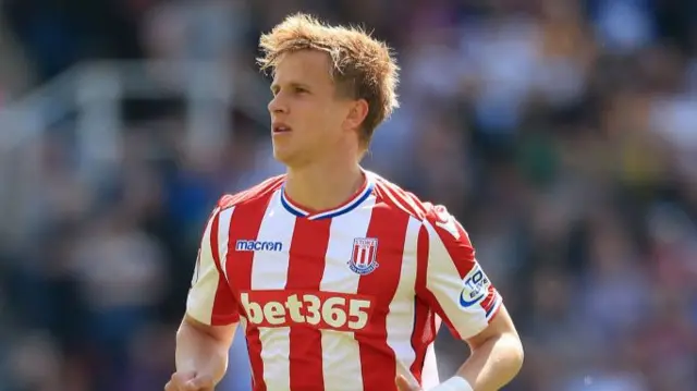 Moritz Bauer of Stoke City