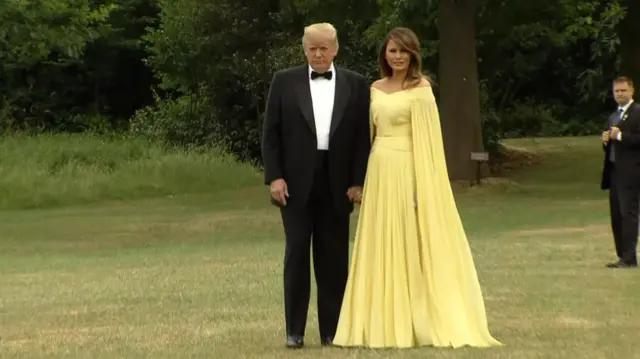 Donald and Melania Trump