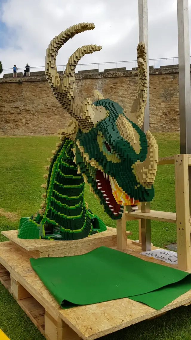 Lego sculpture